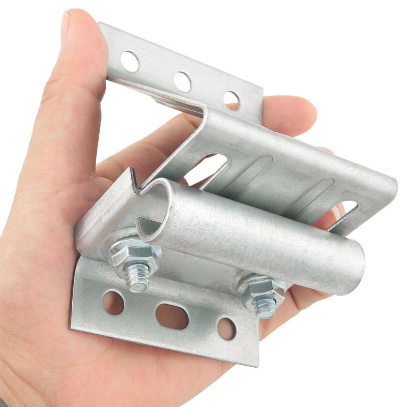 ITROLLE 2PCS Galvanized Garage Door Roller Garage Door Adjustable Top