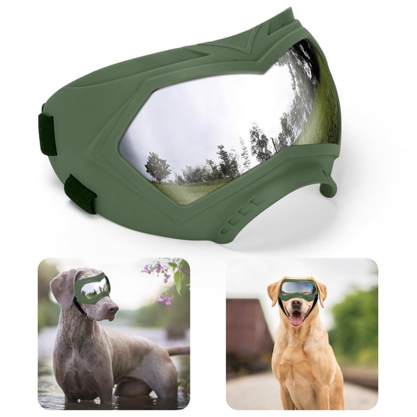 Dog Sunglasses, Dog Goggles for Large and Medium Breed with