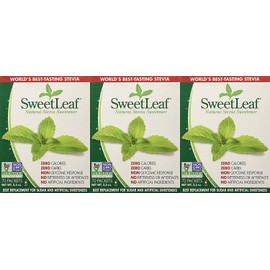 SweetLeaf Stevia Sweetener, 70 packets