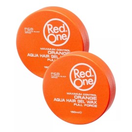 Red One 2 Red One Maximum Control Orange Aqua Hair Gel Wax