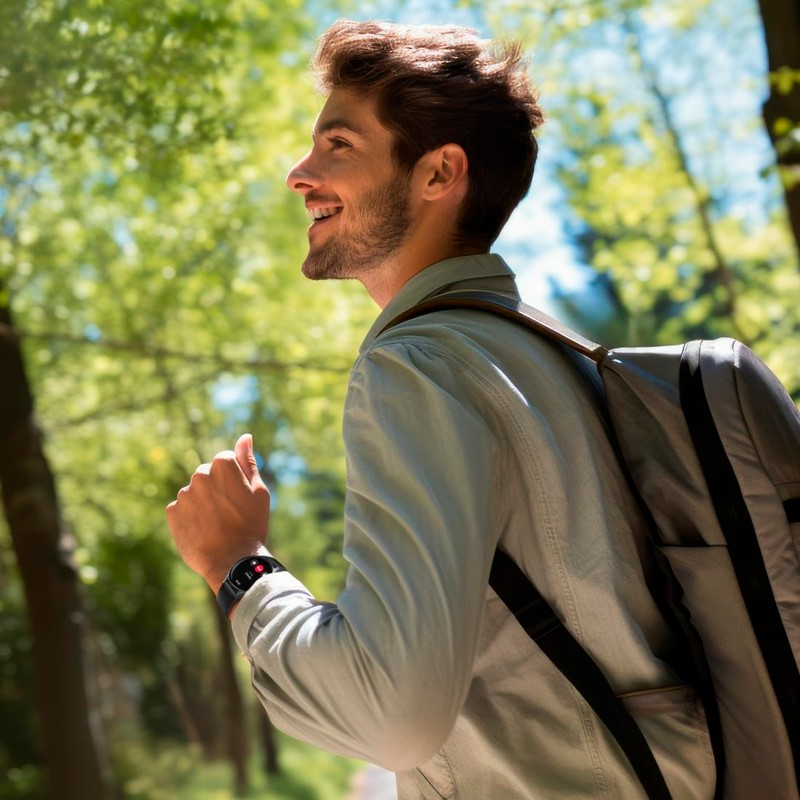 Hama Smartwatch, black, Modern