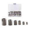 50Pcs Stainless Steel Inner Thread Self Tapping Thread Inserts Set