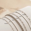 DEARMAY DEARMAY Dainty Silver Bracelets for Women Trendy, 925 Sterling