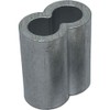 10x Wire Rope Clamp Aluminium 8 mm Aluminium Press Clamp