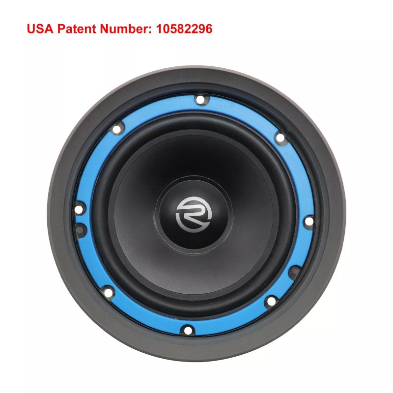 Recoil SPB65K Foldable Silicone 6.5” Car Speaker Baffle Kits, Four