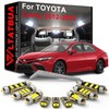 LED Interior Light Kit Package Replacement for Toyota Camry 2012