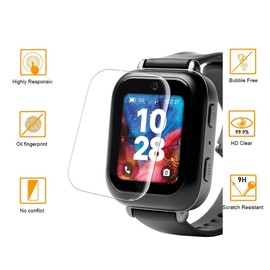 Tznzxm Screen Protector Compatible With Bark Watch 1.6 Inches Smart Watch Clear TPU [Anti-Scratch] [Bubble Free] Soft Screen Film (6 Pack)