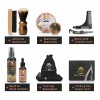 Kit Cuidado De Barba Para Hombres Bigote 12 Piezas