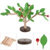 Wood Building Blocks Tree Set DIY Puzzle 3D Wooden Assembled