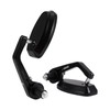 Premium 7/8" Motorcycle Bar End Mirrors with 360-Degree for Enhanced