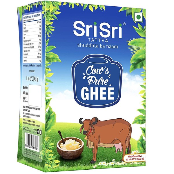 Sri Sri Ayurveda Cow's Pure Desi Ghee 1 L