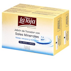 La Toja Soap by La Toja. 2 Bars of La Toja Bath Soap 4.25 ounces Each. Contains Mineral Salts.
