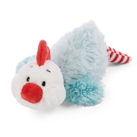 NICI Chicklinde 47786 Cuddly Toy Hen 19 cm Lying Down Green / White