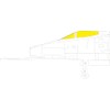 EDUJX277 1/32 F-100C Super Saver Paint Mask Seal (For Trumpetters)