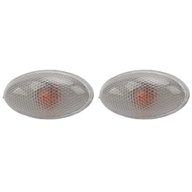 Luz de Posición Lateral LED, 2 Piezas de Luz de Posición Lateral LED Brillante 12 V 632574 Reemplazo de Lámpara Indicadora Lateral para 206 407 607