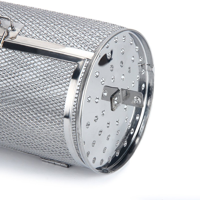 Mochiglory Rotisserie Oven Basket Grill Roaster Drum Stainless Steel Roast