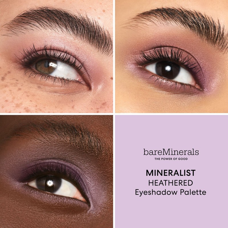 bareMinerals Mineralist Eyeshadow Palette - Heathered, 7.8 g.