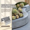 Concrete Curb Trowel Edger, Concrete Curbing Trowel, Concrete Curb Hand