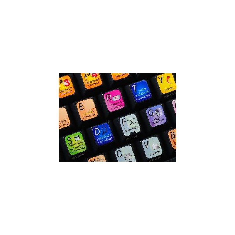 New RENOISE Keyboard Decals Shortcut