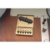 Musiclily Ultra 2-1/8 inch Brass Heavy Duty Asymmetric Telecaster Bridge
