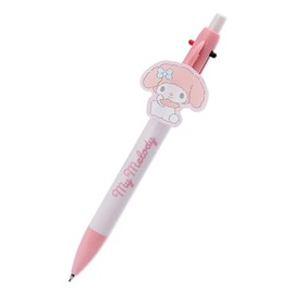 Sanrio 555436 My Melody 2-Color Ballpoint Pen & Mechanical Pencil (Plush Design Stationery)