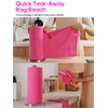 itanso Tear-A-Rag Roll -50 Pack, 12 x 12 Microfiber Cleaning