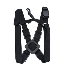 Correa de Saxofón, Sax Saxophone Strap Correa de Hombro de Pecho de Saxofón Aprovechar Ajustable Correa Reemplazo para Saxofón Accesorio Reemplazo par