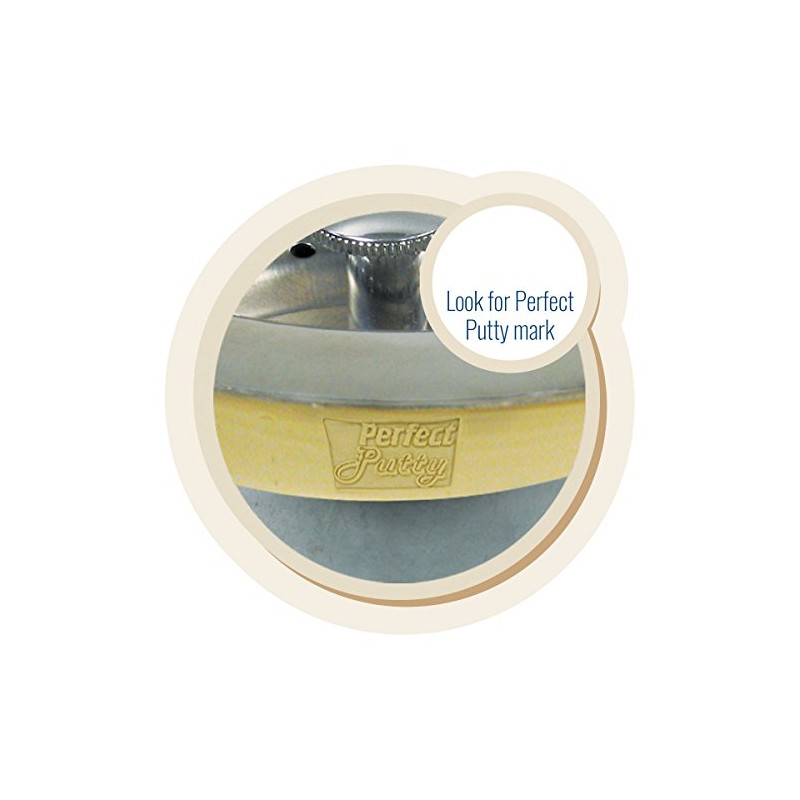 Perfect Putty 59-3140 Kitchen Sink Basket Strainer Assembly with Putty