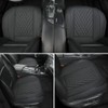 GIANT PANDA 2pcs Front Car Seat Covers Bottom Seat Covers,
