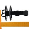 Upluckey Sink Stopper 2PCS Black Clean Plastic Drain Stopper Durable