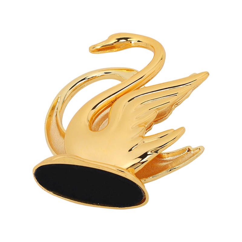 Swan Napkin Holder Golden Swan Design Rustproof Alloy Elegant Style