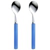 Nagao Frosty Teaspoon, Blue, Set of 2, Made in Japan