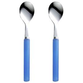 Nagao Frosty Teaspoon, Blue, Set of 2, Made in Japan