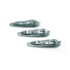 Metal Slanted Edge Nail Cutting Clippers, 3PCS Slanted Edge Nail