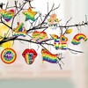 ATBEAMEN Party Tableware for Pride Day (Color-6)