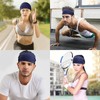 2PCS Milk Silk Headbands Pink 9.5 * 22CM Soft Head