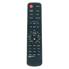 PERFASCIN 2IN1 CRX-330 WQ45460 WY92700 New Replacement Remote Control Compatible with Yamaha Desktop Audio Stereo System TSX-112RE TSX-112YL CRX-330 WQ45460 MCR-330 MCR-230 TSX-112
