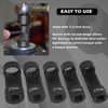 UTMALL 5 pieces Strut Nut Socket 18mm 19mm 21mm 22mm