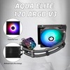 Thermalrlght Aqua Elite 120 V3 Liquid CPU Cooler, AIO Pump