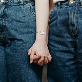 BESTKANG Exquisite Watches for Women Easy Reader Watch Fashion Oval Ultrathin Waterproof Ladies Wrist Watch (Gold Silver White)