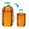 PATIKIL Compression Stuff Sack, 2 Pack 20L Waterproof Sleeping Bag