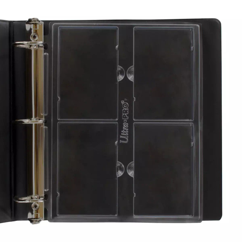 Ultra PRO 4 Pocket Binder Page 3 Hole Punched for
