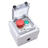 APIELE IP67 Outdoor Waterproof Button Switch Box Emergency Stop Button
