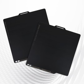 3DTOOLS Bambu Lab Original Double Sided Textured PEI Build Plate 257x257MM for Bambu Lab X1C / X1 / X1E / P1P / P1S / A1 PEI Spring Steel Build Plate Flexible