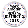 Mark Amodei for Nevada District 2 2018-3" Sew/Iron On Patch