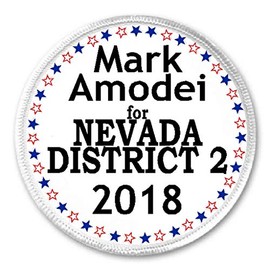 Mark Amodei for Nevada District 2 2018-3" Sew/Iron On Patch Election