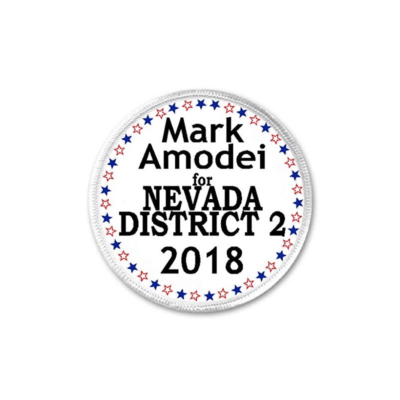Mark Amodei for Nevada District 2 2018-3" Sew/Iron On Patch