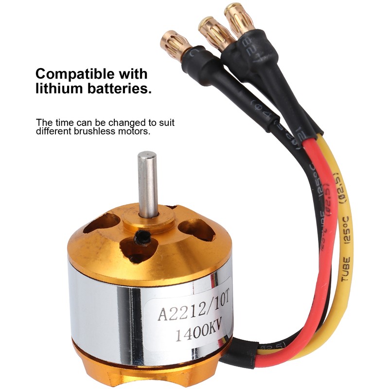 2212 1400KV Motor 8060 Propeller 9G Servo 30A XT60 ESC