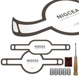NIGCEA Silicone Bread Sling for Dutch Oven, Oval & Round, Sourdough Bread Baking Supplies, Non Stick, Heat-Resistant 536º F/ 280º C, Gray (Oval + Circle + Bread Lame)