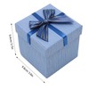 4Pcs Gift Box with Lids 3.9x3.7x3.9in Gift Wrapping Boxes for